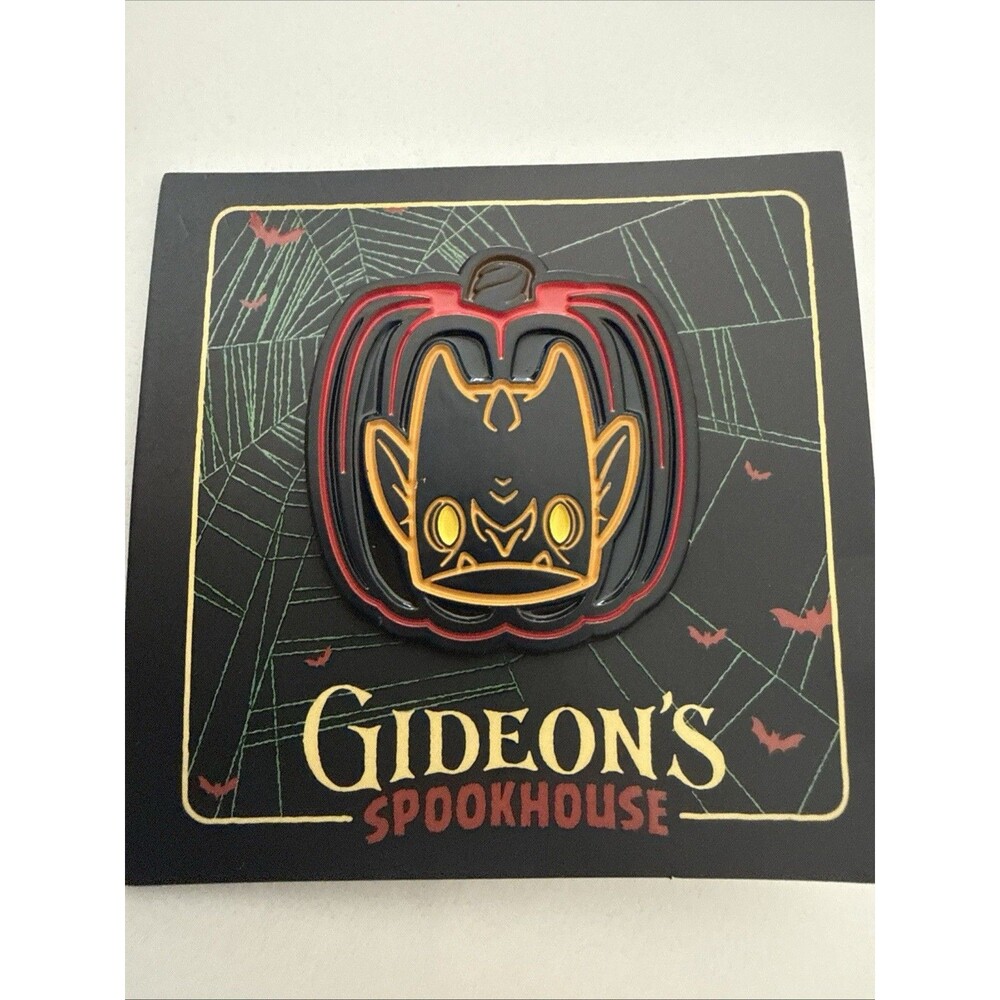 Gideon’s Bakehouse Gargoyle JackOLantern Collectible Pin Limited Edition Sealed
